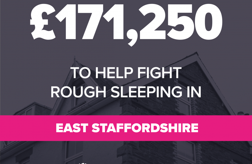 East Staffordshire rough sleeping